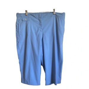 5/$25 
Izod  Ladies Golf Capris Light Blue 12 Tennis Golf Sports Lightweight